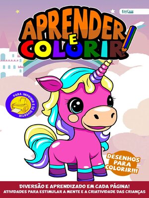 Aprender e Colorir - Magazine